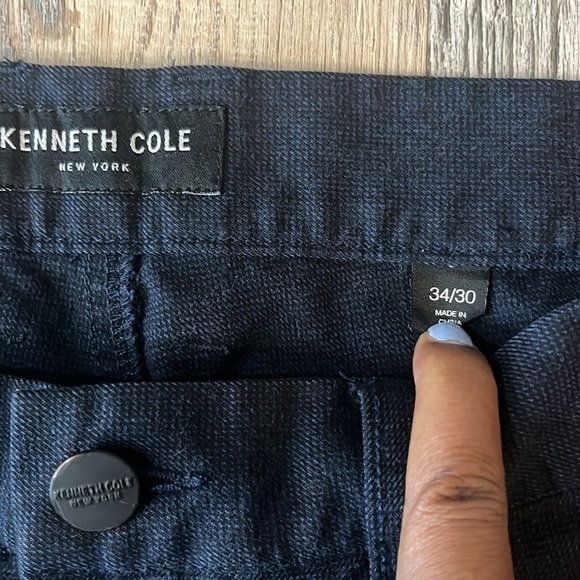 Kenneth Cole New York Men Jeans 34/30 Blue - Picture 4 of 6